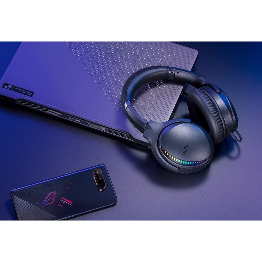ASUS - COMPONENTS ROG FUSION II 300 GAMING HDST AI BEAMFORMING MIC NOISE CANCELI view 13