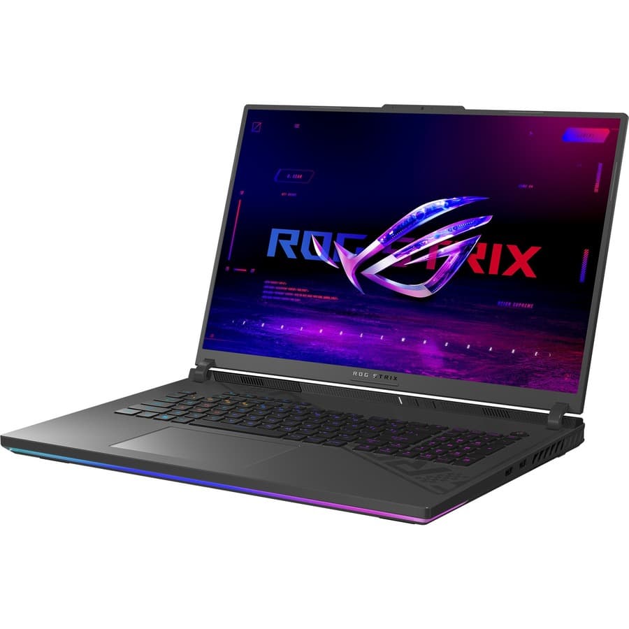 ASUS ROG Strix G18 gaming laptop with 18-inch WQXGA display, Core i9 processor, and RTX 4070 GPU