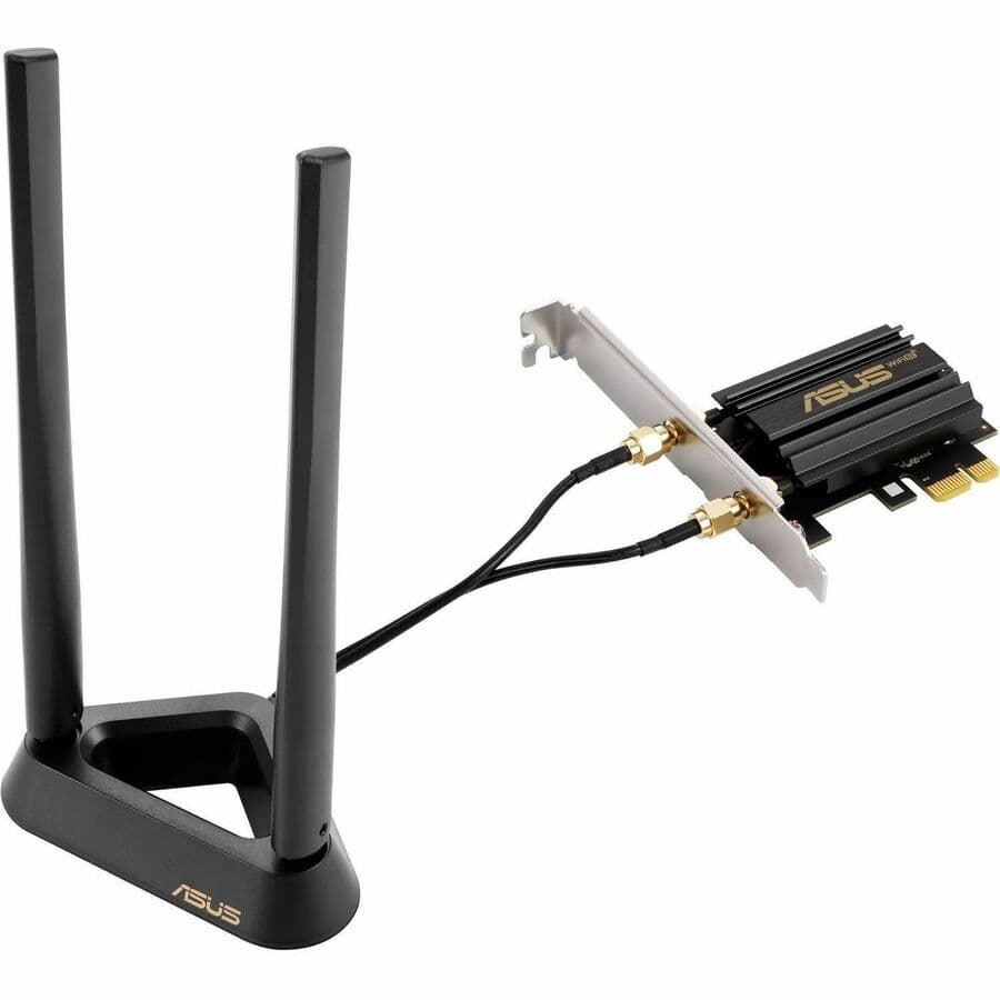ASUS PCE-AXE59BT PCIe Wi-Fi 6E and Bluetooth adapter for desktop PCs