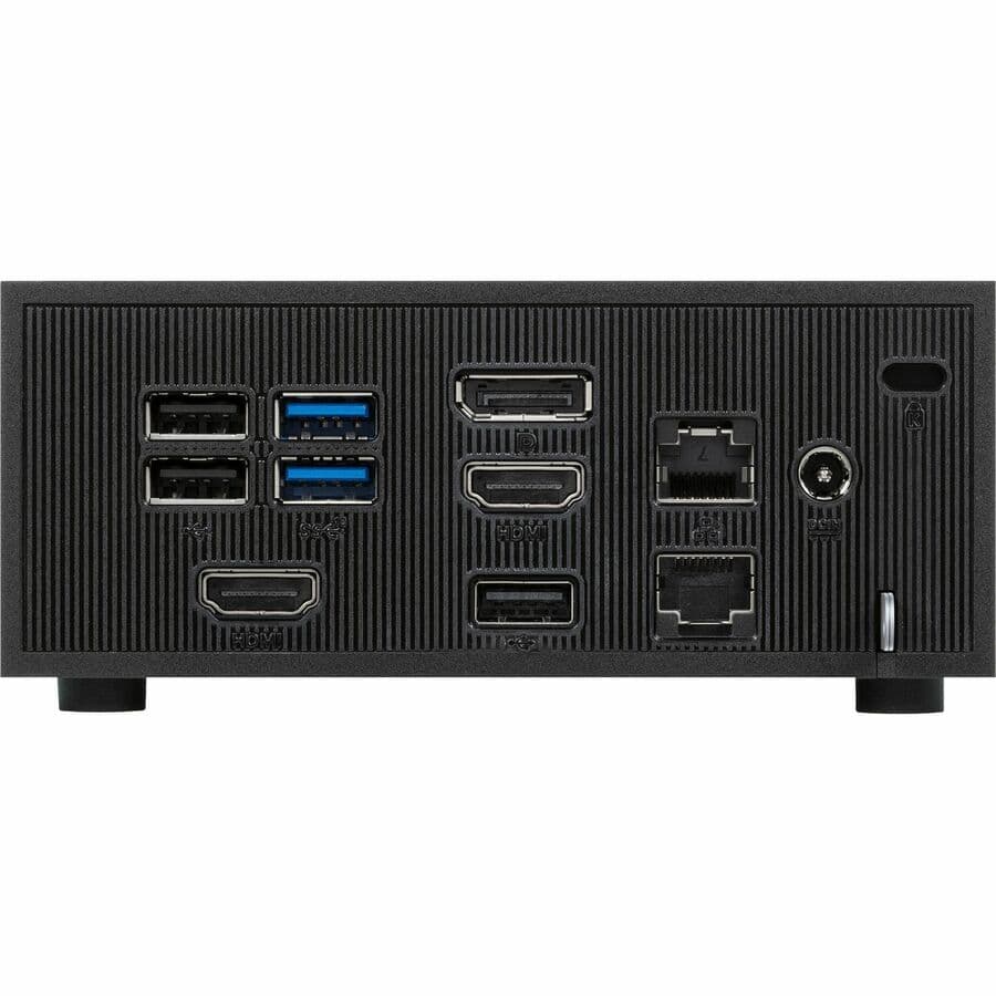 ASUS ExpertCenter PN42 fanless mini PC with Intel N100, dual LAN, and triple 4K support