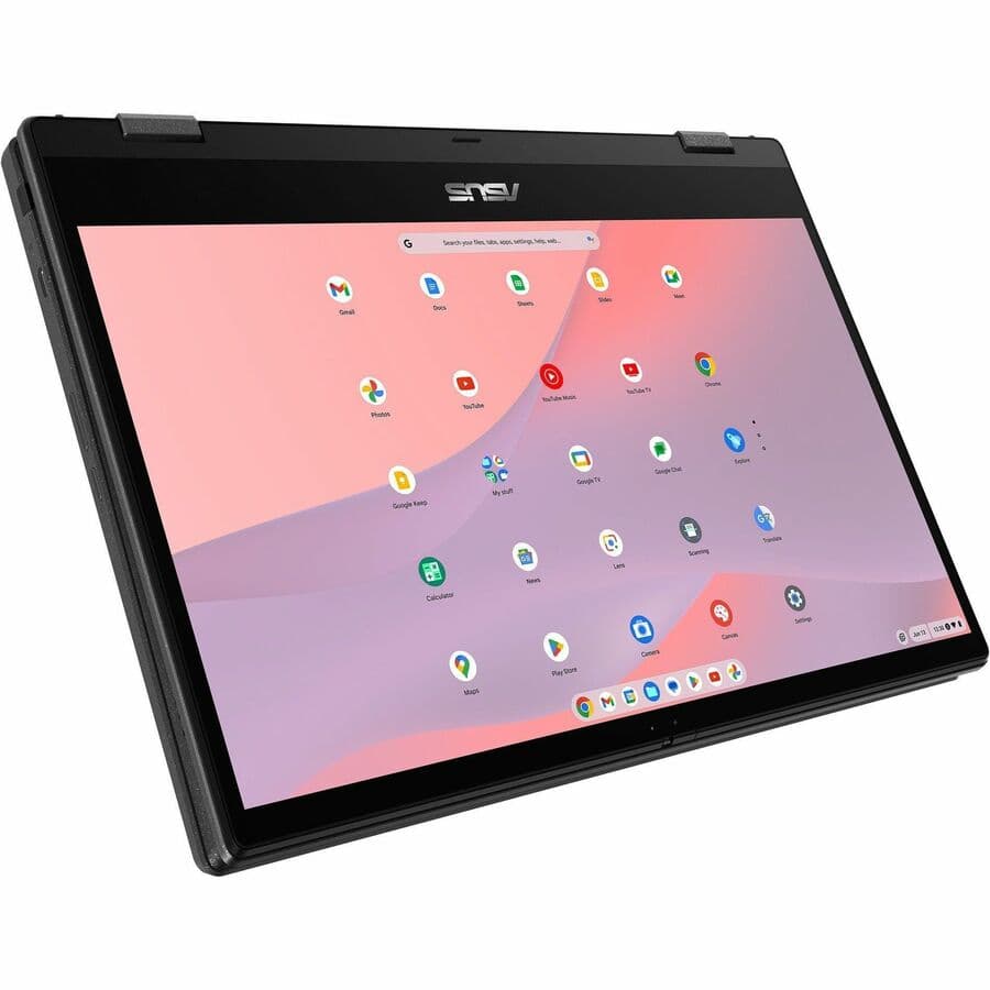 ASUS Chromebook Flip 14-inch grey 2-in-1 laptop with Full HD touchscreen