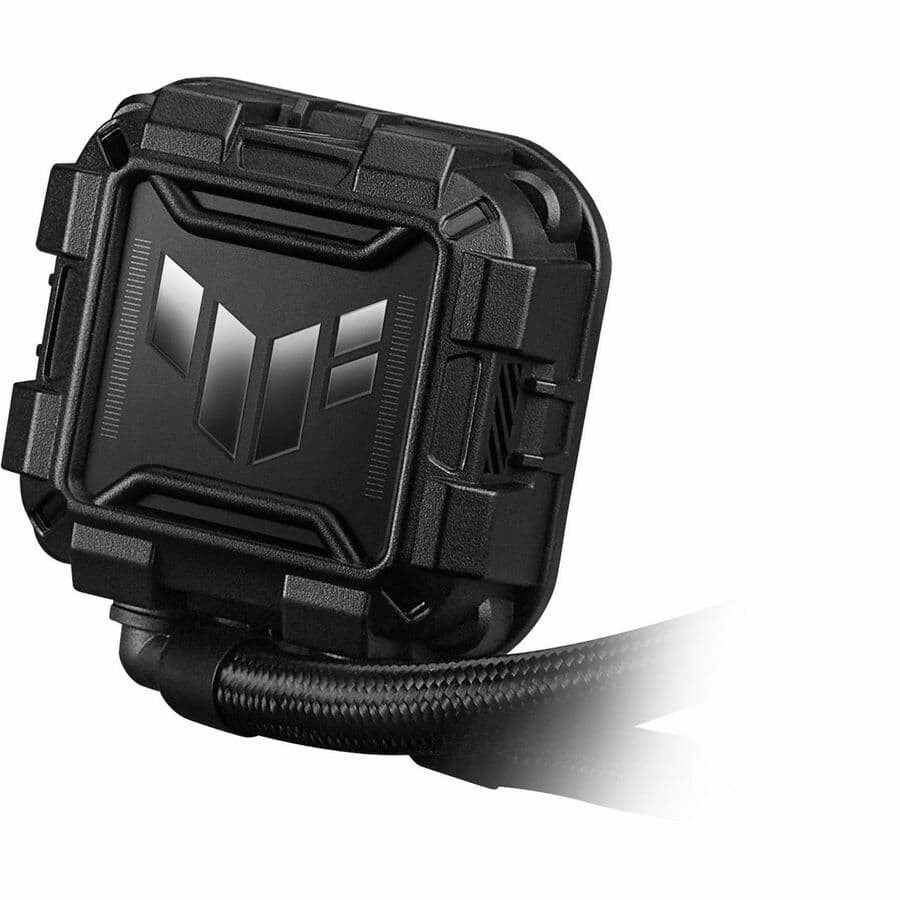 ASUS TUF Gaming LC II 240 ARGB AIO CPU cooler with dual 120 mm fans