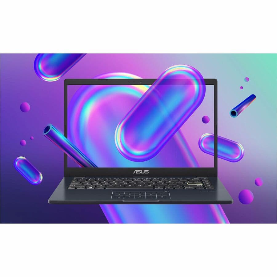 ASUS 14 inch laptop with Full HD display, Intel Celeron N4500, 4 GB RAM, and 128 GB eMMC storage