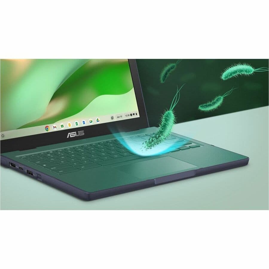 ASUS Chromebook CZ1204FM2A-YZ84T in grey with 12.2-inch WUXGA touchscreen