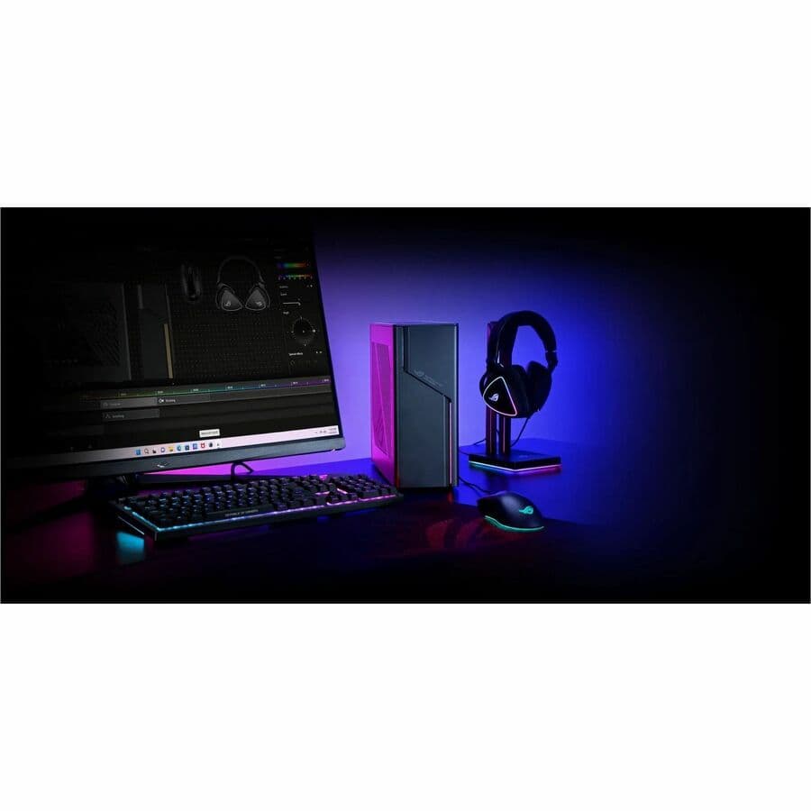 ASUS G Series desktop with Intel Core i7-13700F, NVIDIA GeForce RTX 4060 Ti, 16 GB DDR5, and 1 TB storage