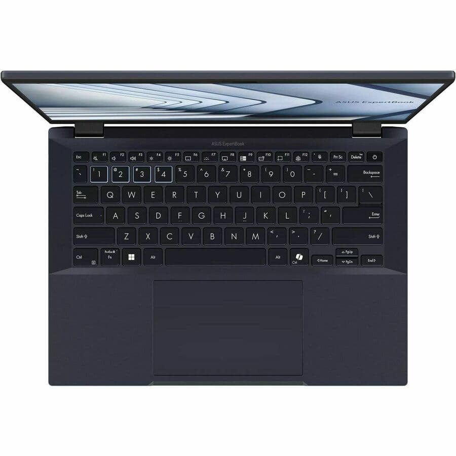 ASUS ExpertBook 14-inch business laptop with Intel Core Ultra 7, 16 GB RAM, and 512 GB SSD