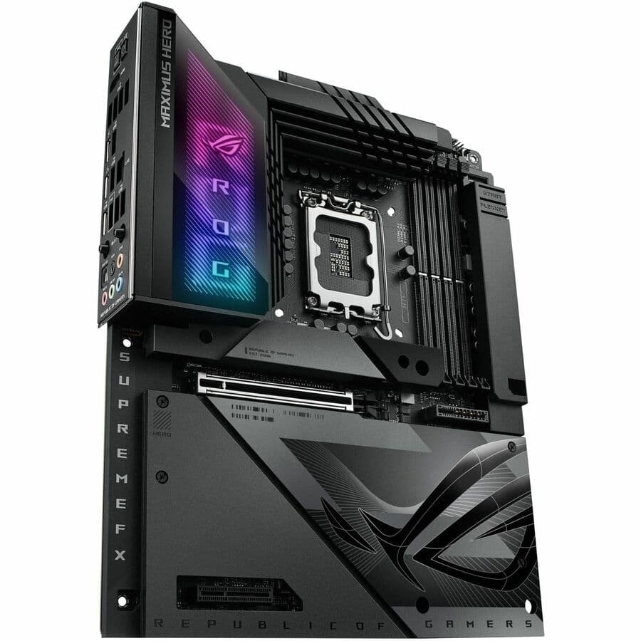 ASUS ROG MAXIMUS Z790 HERO BTF ATX motherboard for premium desktop builds