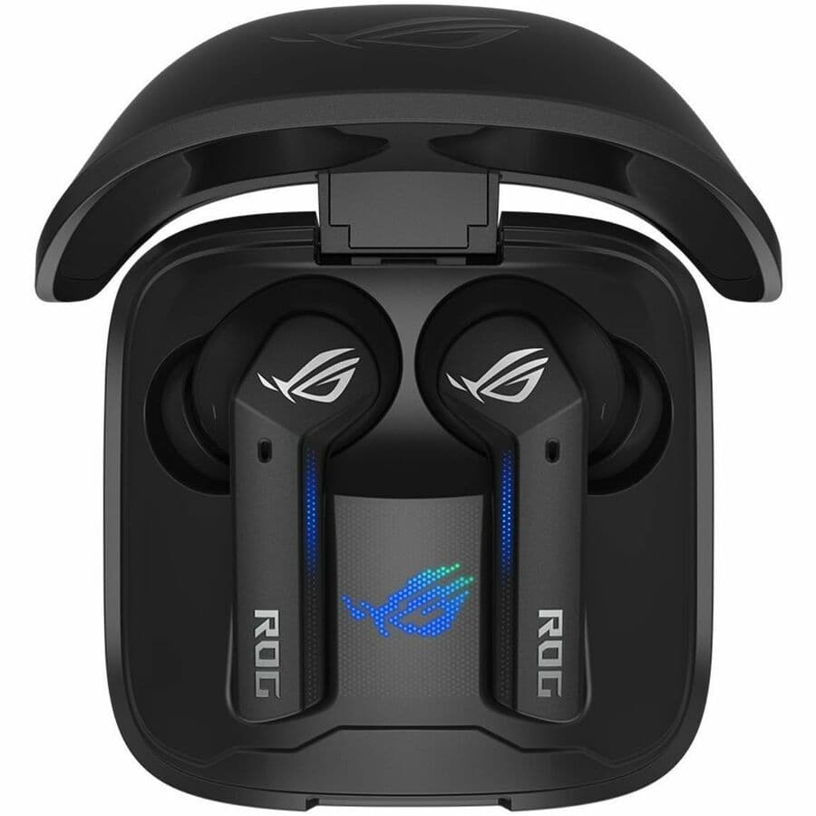 ASUS ROG Cetra TWS SpeedNova black true wireless gaming earbuds with adaptive ANC and Bluetooth 5.3