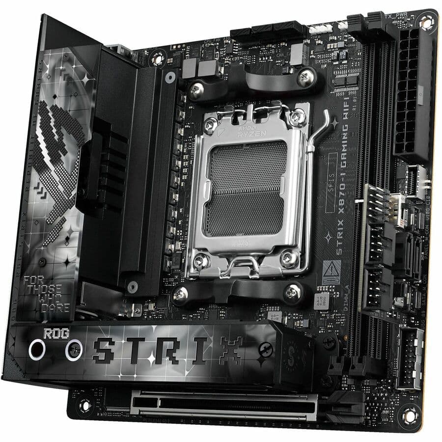 ASUS ROG STRIX X870-I GAMING WIFI Mini-ITX motherboard for AM5 Ryzen builds