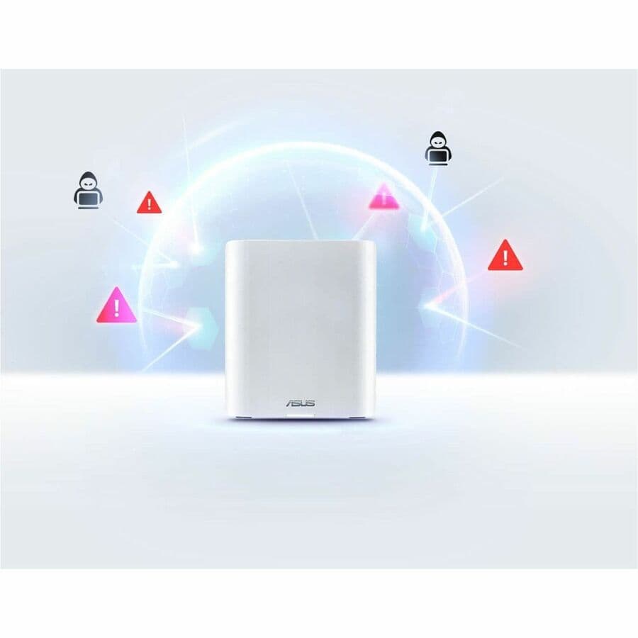 ASUS ZenWiFi BT6 3PK tri-band WiFi 7 mesh router system with 3-pack coverage