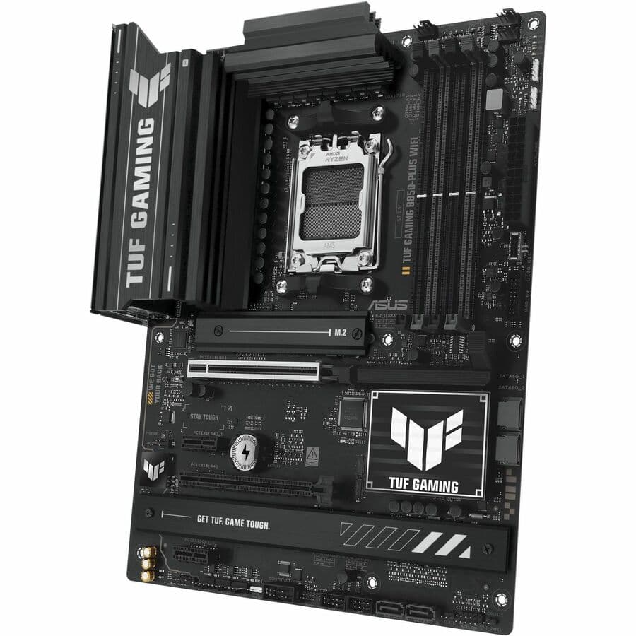 ASUS TUF GAMING B850-PLUS WIFI ATX motherboard for AMD AM5 and DDR5 builds
