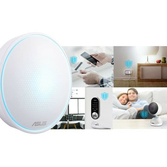 ASUS MAP-AC2200 wireless router with 7 internal antennas and AC2200 dual-band WiFi