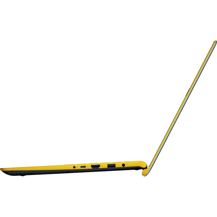 ASUS S530UA-DB51-YL silver laptop with yellow edges, 15.6 inch Full HD display