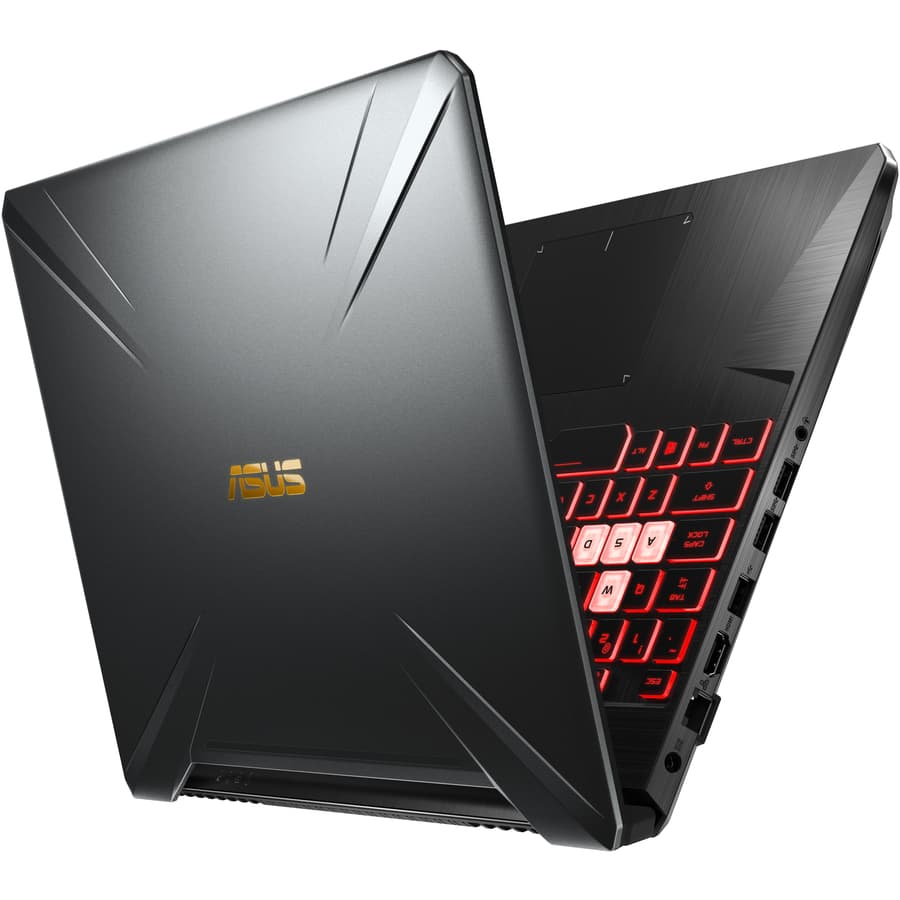 ASUS FX705DY-RS51 gaming laptop with Ryzen 5, 8 GB RAM, Radeon RX 560X graphics, and 17.3-inch display