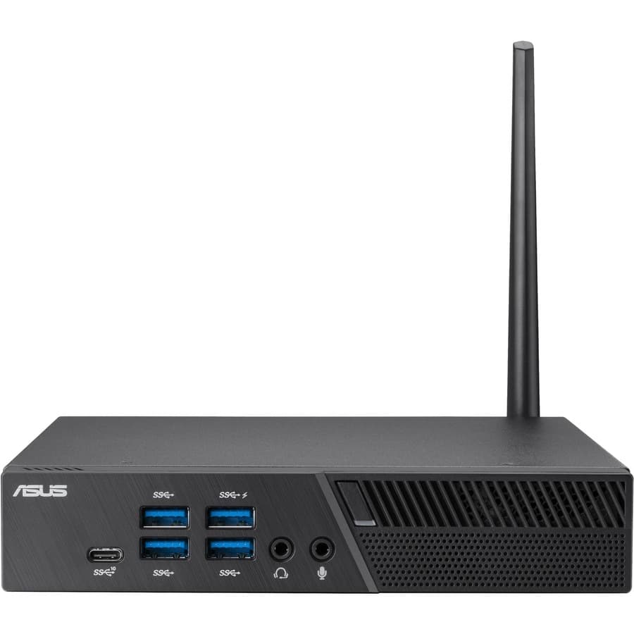ASUS PB50-BR049ZC small-form-factor desktop with AMD Ryzen 5, 16 GB RAM, 512 GB SSD, and Windows 10 Pro