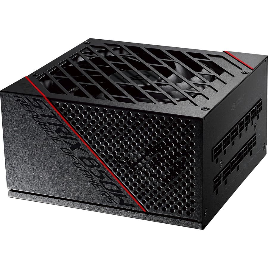 ASUS ROG Strix 850 W Gold internal PSU with ROG heatsinks and Axial-tech fan design