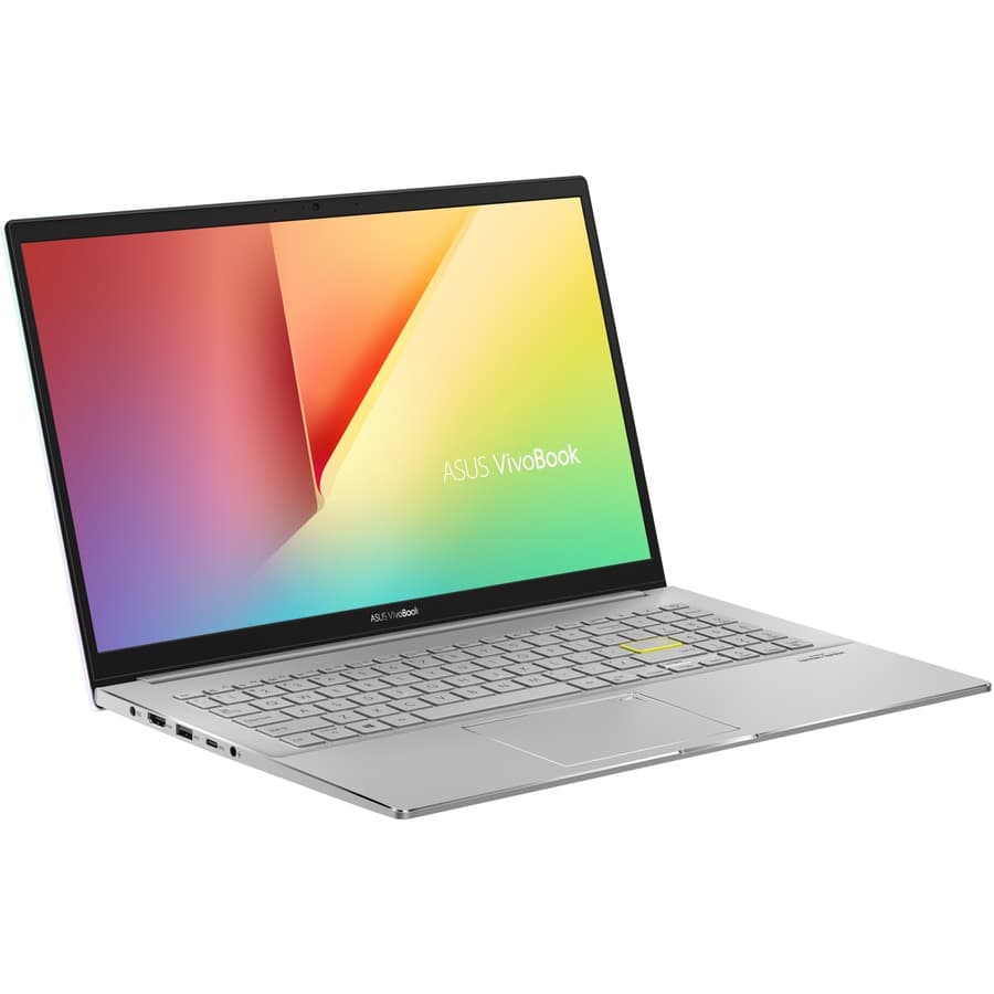 ASUS notebook with Intel Core i5-1135G7, 8 GB RAM, 512 GB SSD, and 15.6 inch non-touch display