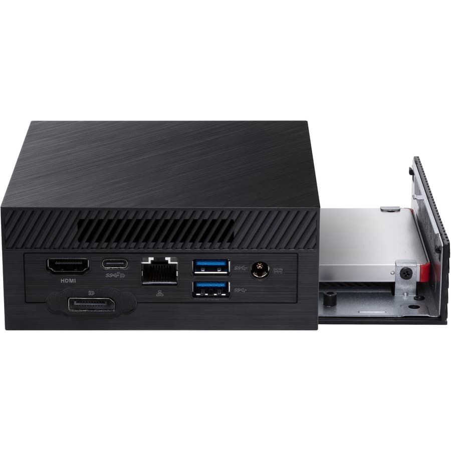 ASUS PN50 mini PC in black with AMD Ryzen 3 4300U processor for compact business deployments