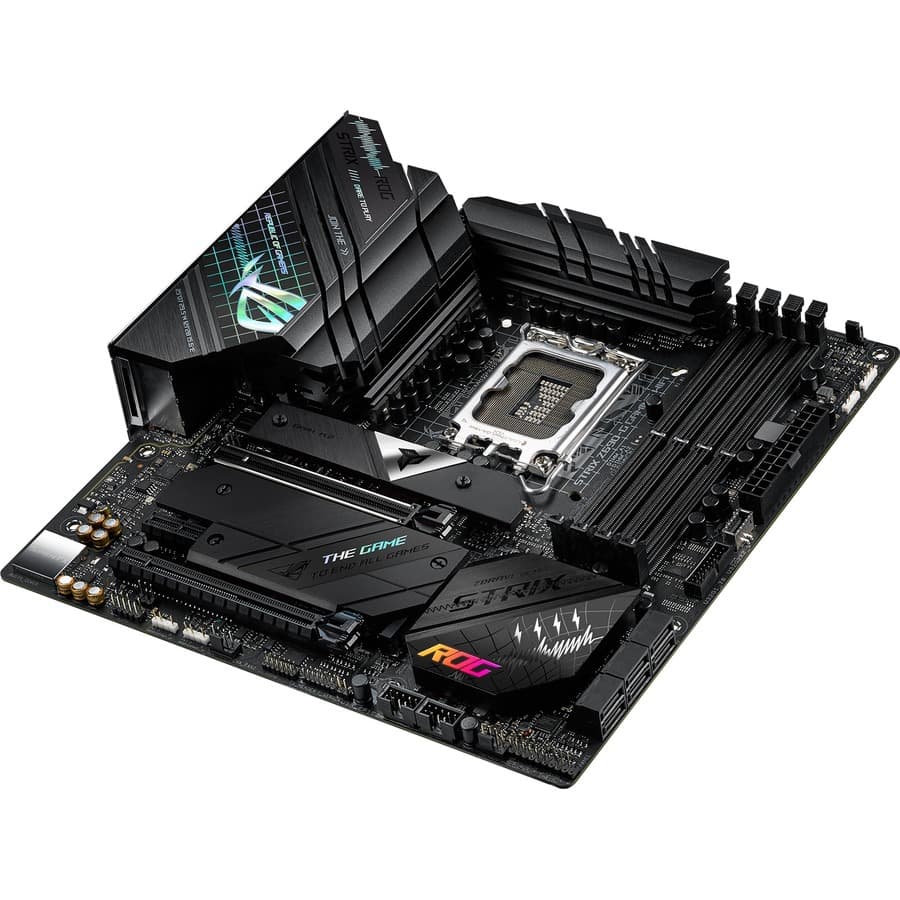 ASUS ROG STRIX Z690-G GAMING WIFI micro-ATX motherboard with DDR5, WiFi 6, and 2.5 Gb Ethernet