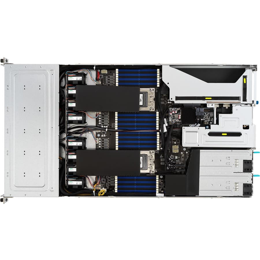 ASUS RS700A-E11-RS12U-WOCPU044Z 1U rack-mount server platform for enterprise deployments
