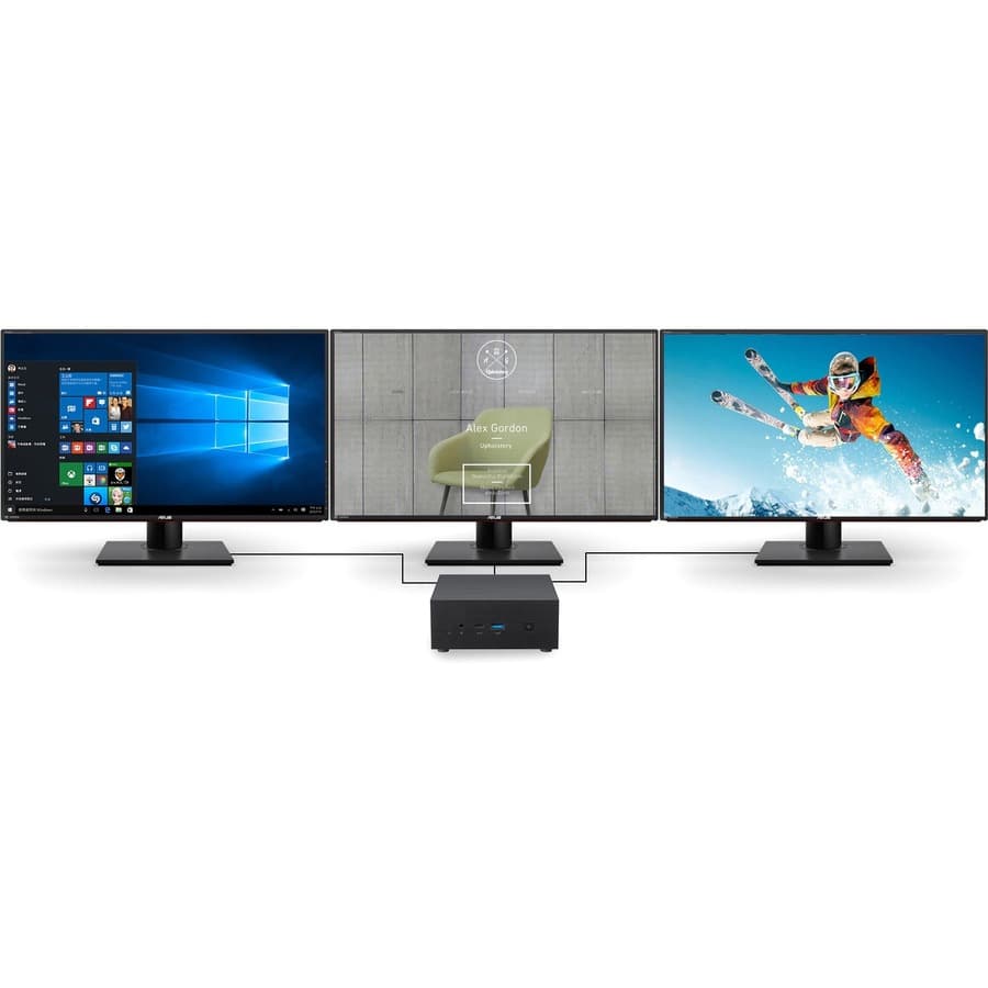 ASUS PN63-S1 mini PC system with Intel Core i7-11370H and 16 GB DDR4