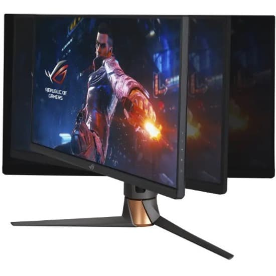 ASUS ROG Swift PG27AQN 27-inch QHD Fast IPS gaming monitor with 360 Hz refresh and ergonomic stand
