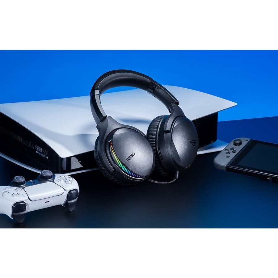 ASUS - COMPONENTS ROG FUSION II 300 GAMING HDST AI BEAMFORMING MIC NOISE CANCELI view 14