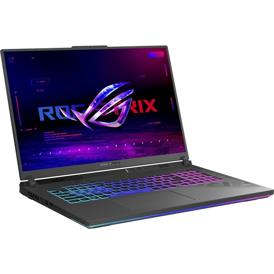 ASUS ROG Strix G18 gaming laptop with 18-inch WQXGA display, Core i9 processor, and RTX 4070 GPU