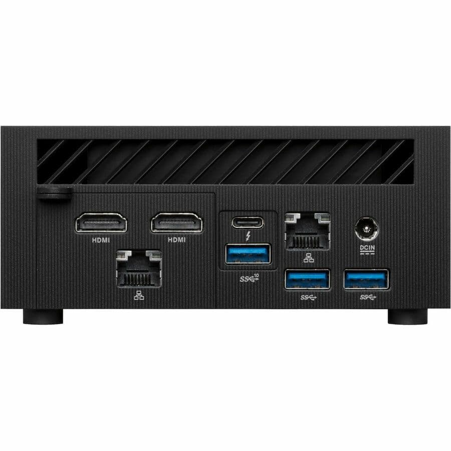 ASUS ExpertCenter PN64 mini PC with Intel Core i5-13500H, 8 GB memory, 256 GB SSD, and quad 4K support