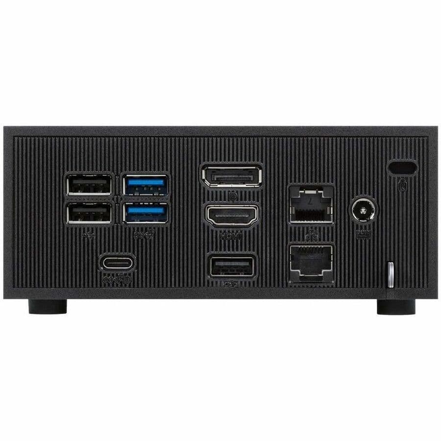 ASUS ExpertCenter PN42 fanless mini PC with Intel N100, dual LAN, and VESA mount support