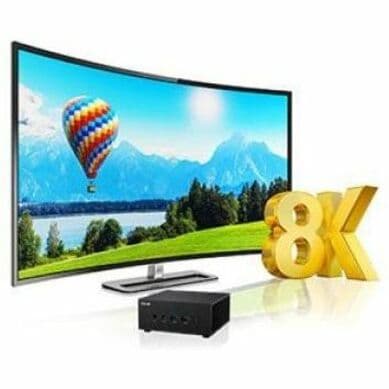 ASUS PN53-SYS582PX1TDR mini PC with Intel Core i5, 8 GB RAM, and 500 GB HDD