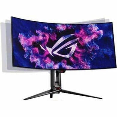 ASUS ROG Swift PG34WCDM 34-inch curved OLED ultrawide monitor with 240 Hz refresh rate