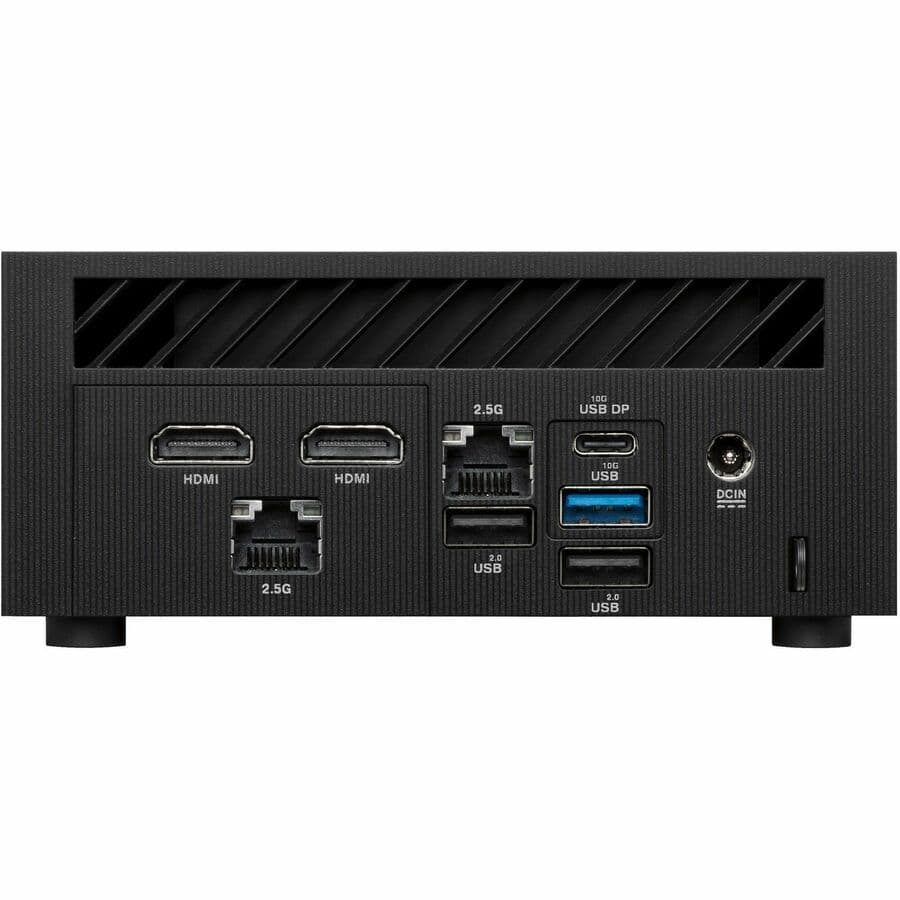 ASUS ExpertCenter PN65 mini PC with Core Ultra 5 125H, dual HDMI, USB-C, and VESA mount