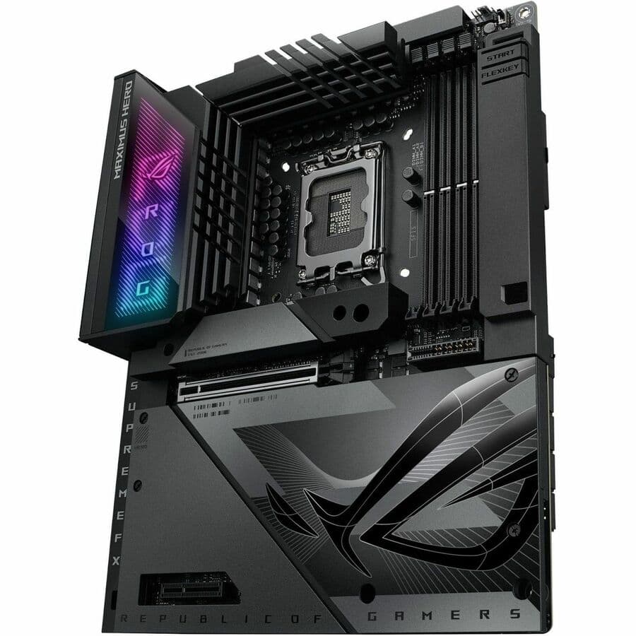ASUS ROG MAXIMUS Z790 HERO BTF ATX motherboard for premium desktop builds