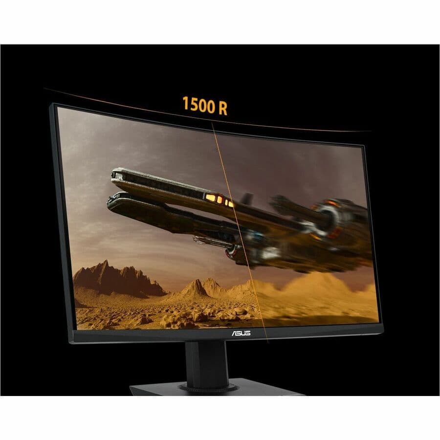 ASUS TUF Gaming VG24VQER 23.6-inch curved Full HD monitor with 180Hz refresh rate