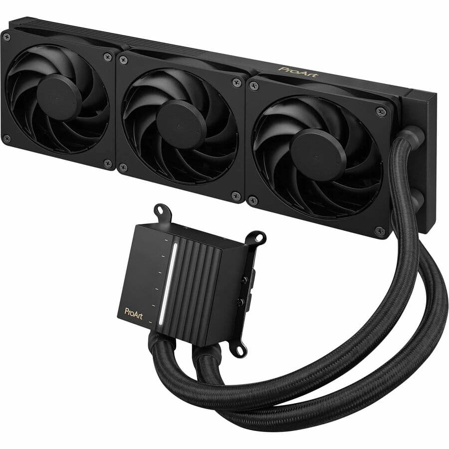 ASUS PROART LC 360 360 mm all-in-one liquid CPU cooler in black