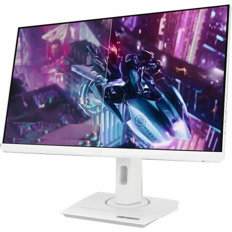 ASUS ROG Strix XG259QNG-W white gaming monitor with Fast IPS panel and slim bezels