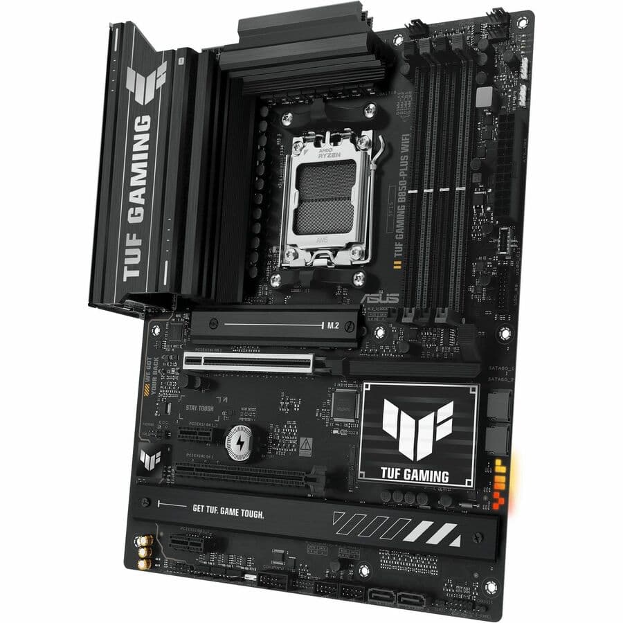 ASUS TUF GAMING B850-PLUS WIFI ATX motherboard for AMD AM5 and DDR5 builds