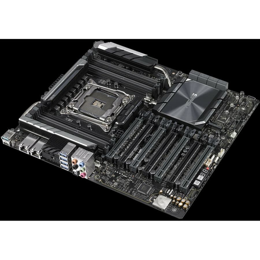 ASUS WS C422 SAGE/10G workstation motherboard with Socket 2066 and dual 10 GbE networking