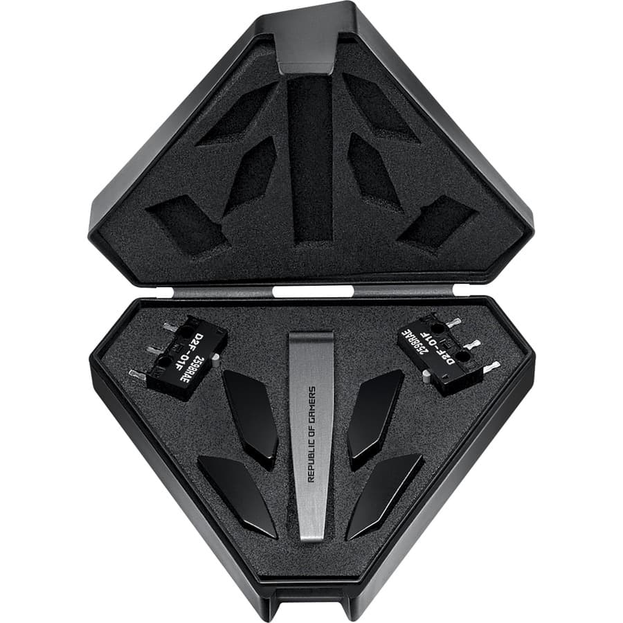 ASUS - COMPONENTS ROG PUGIOII WIRELESS MOUSE 16 000 DPI 7 PROGRAMMABLEBTNS view 8