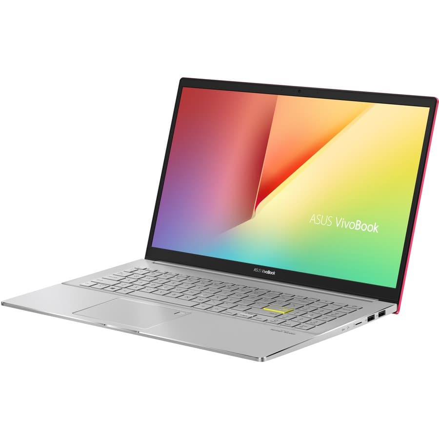 ASUS VivoBook S15 thin and light notebook with 15.6 inch display, Intel Core i5-1135G7, 8 GB RAM, and 512 GB SSD