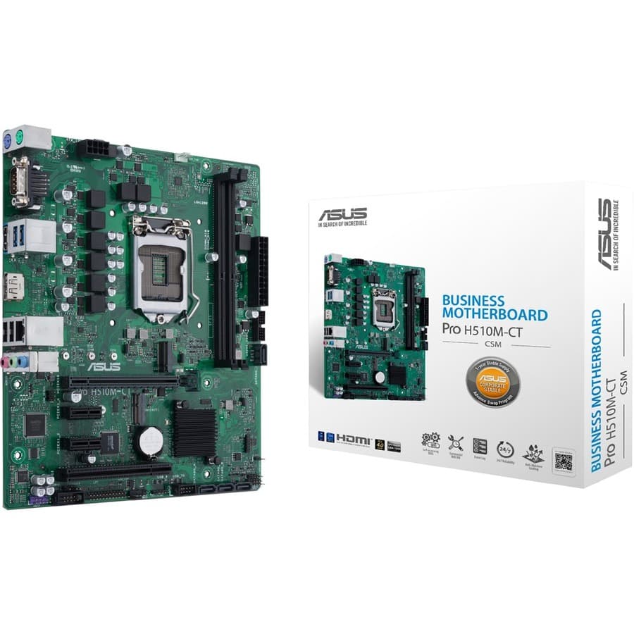 ASUS PRO H510M-CT/CSM micro-ATX business motherboard