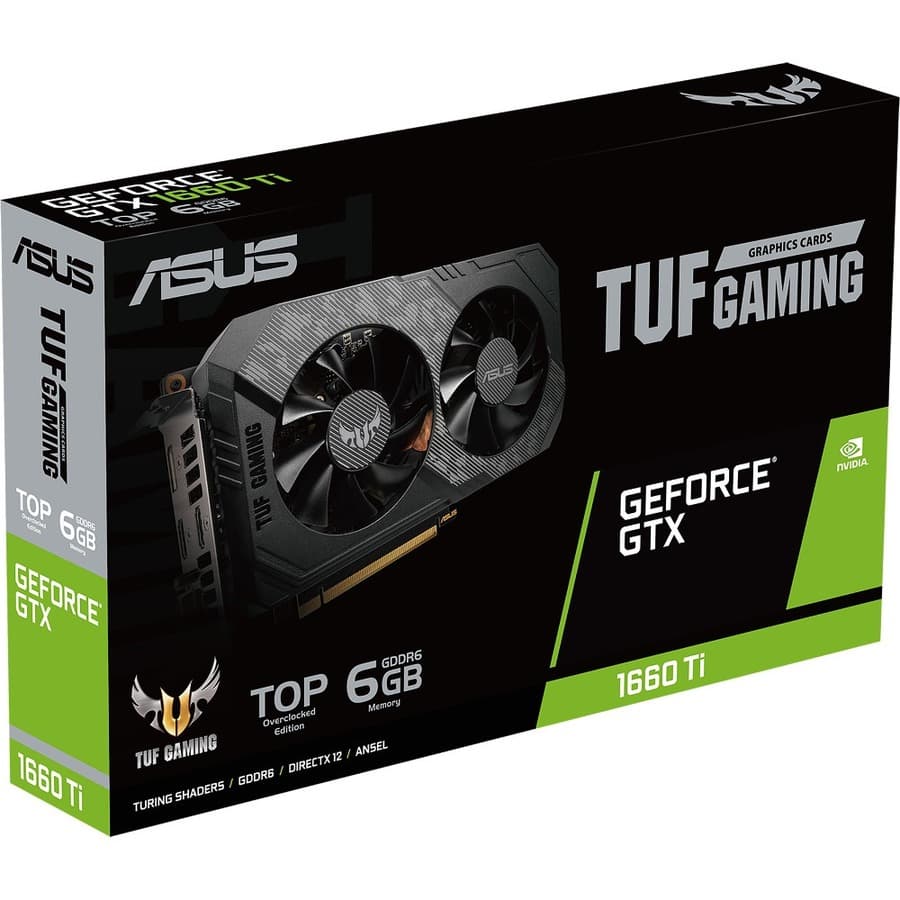 ASUS - VGA NVIDIA ASUS TUF GAMING GTX 1660TI EVO TUF-GTX1660TI-T6G-EVO-GAMING view 11