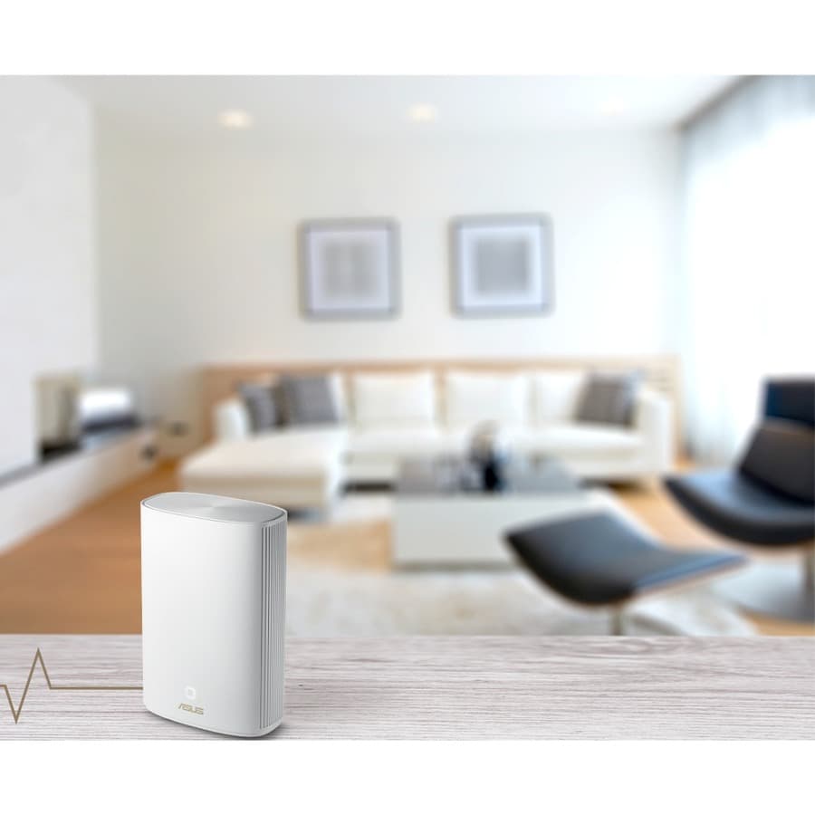 ASUS ZenWiFi XP4 hybrid powerline mesh Wi-Fi 6 system two-pack