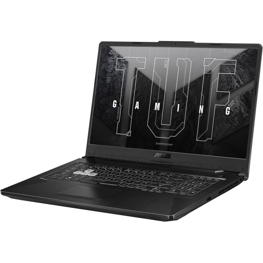 ASUS TUF Gaming 17.3 inch laptop with Core i5-11400H, 8 GB RAM, and 512 GB SSD