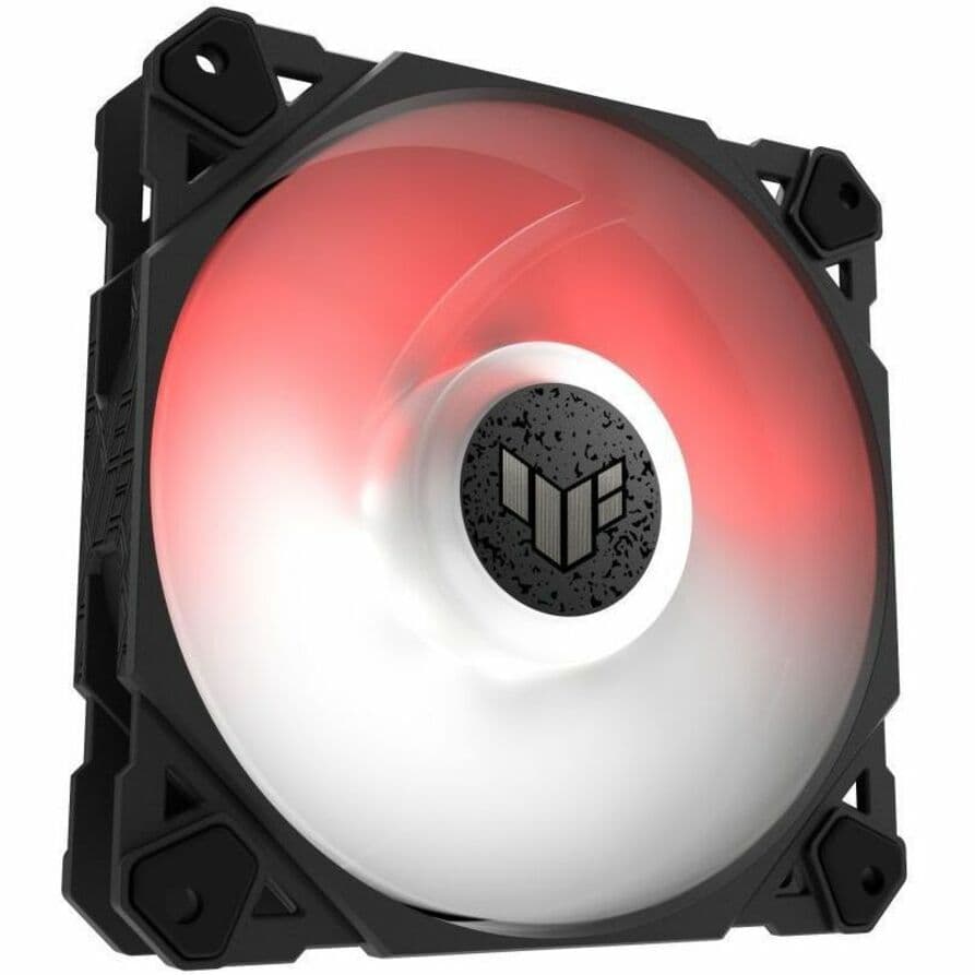 ASUS TUF Gaming TF120 ARGB 120 mm chassis fan with PWM control and addressable RGB lighting