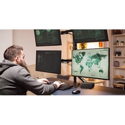 ASUS ExpertCenter PN64 mini PC system with Intel Core i5, 16 GB RAM, and 1 TB SSD