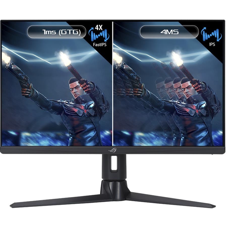 ASUS ROG Strix XG27AQMR 27-inch QHD Fast IPS gaming monitor with thin bezels and adjustable stand