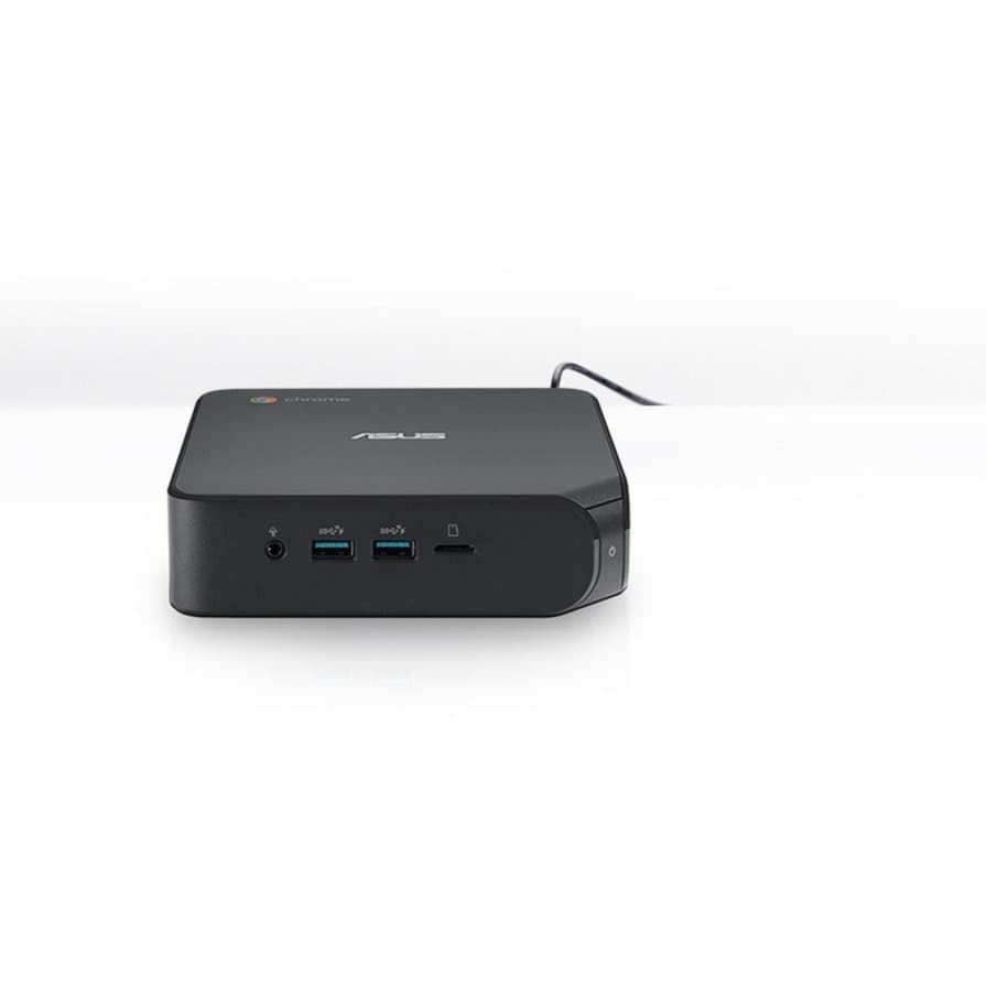 ASUS fanless Chromebox with Intel Celeron 5205U, 4 GB memory, and WiFi 6