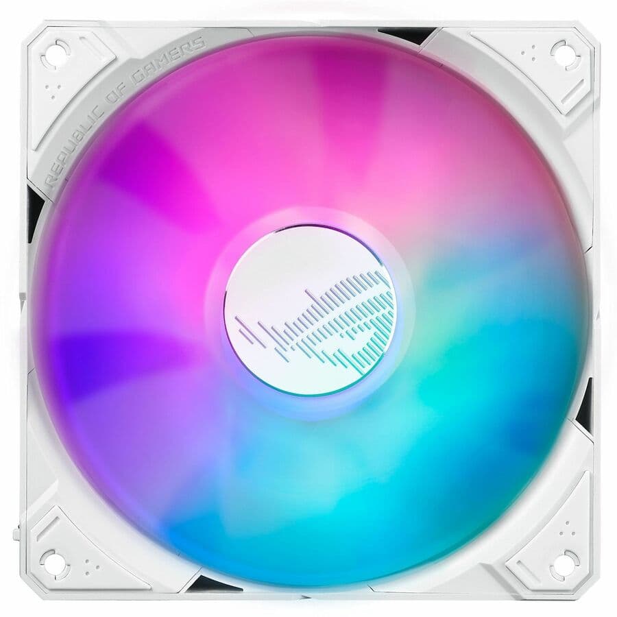 ASUS ROG Ryujin III 240 ARGB WH white 240 mm AIO liquid CPU cooler with ARGB lighting